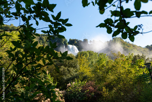 waterfall of marmore in terni