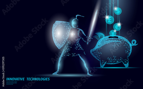 Ethereum Bitcoin Ripple coin digital cryptocurrency thrift-box web online payment. Money box pig information exchange technology. Blue abstract web internet electronic payment vector illustration