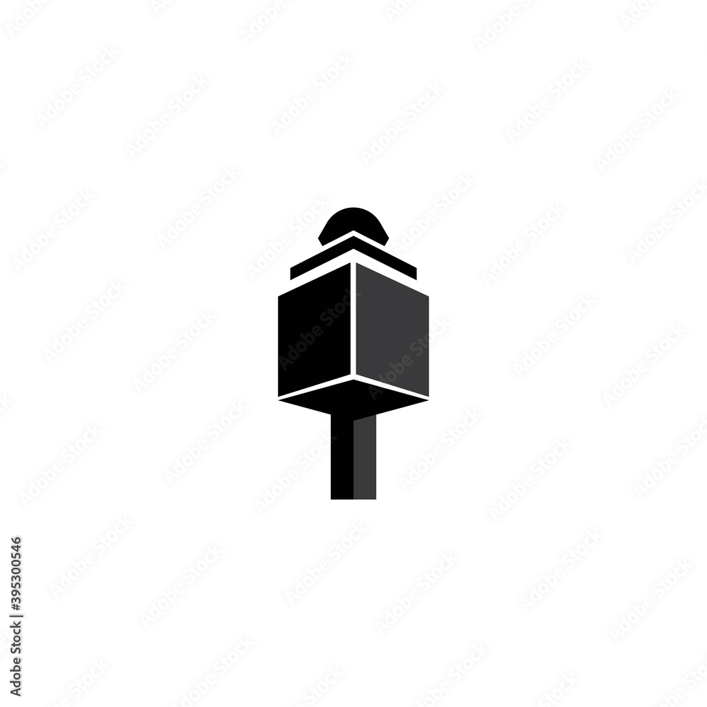 Garden light icon Garden light icon