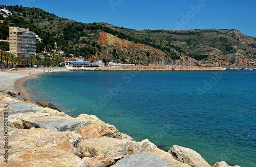 Coastline in Javea, Alicante - Spain 