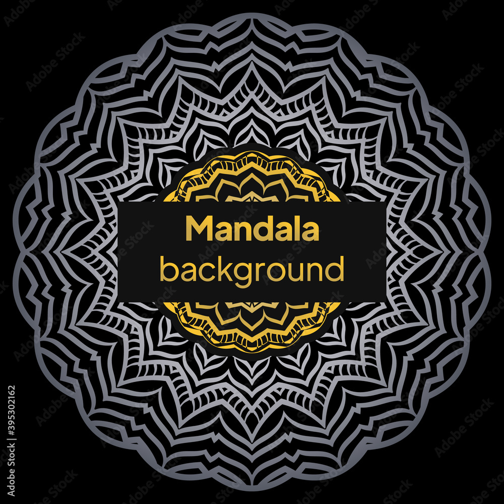 Mandala pattern. Vector illustration for design