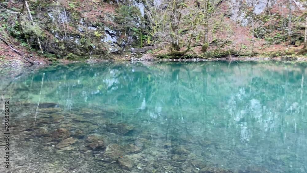 Kupa river spring valley landscape Kupa river spring valley landscape
