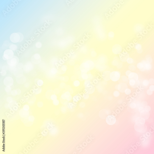 Bokeh soft rainbow color abstract background, lgbt concept.