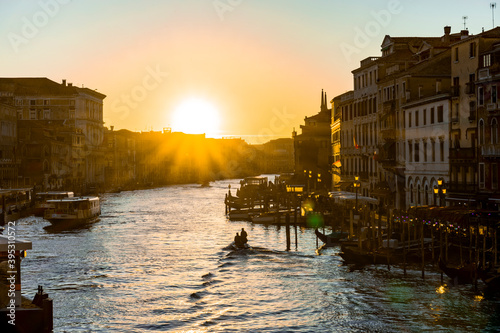 Sunset on the Water