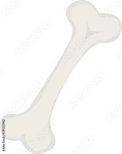 Vector illustration of emoticon of a bone