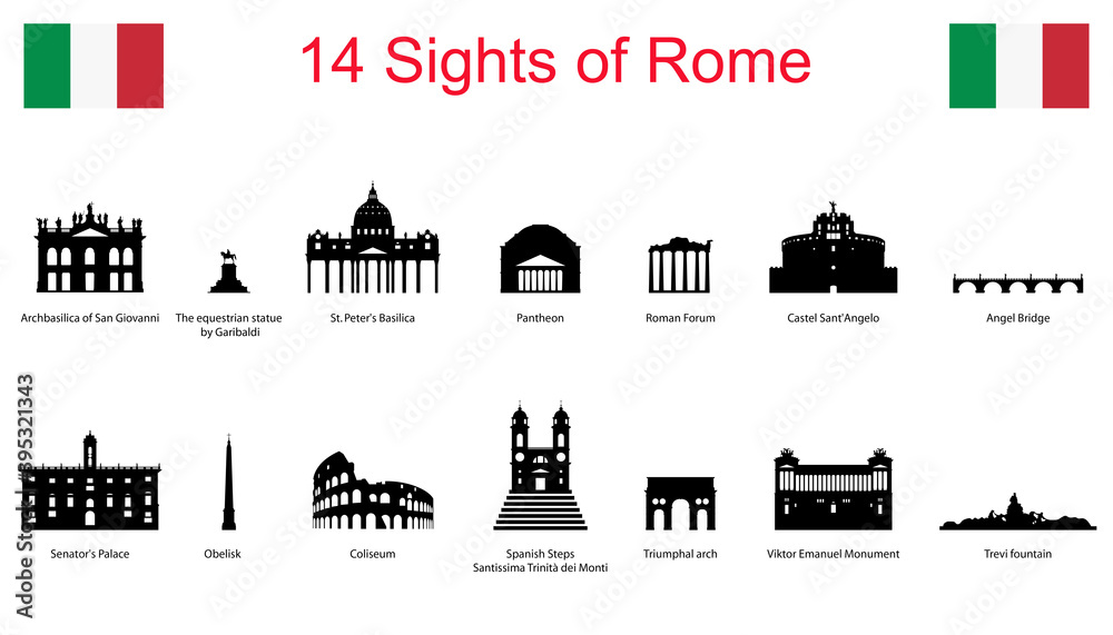 14 Sights of Rome