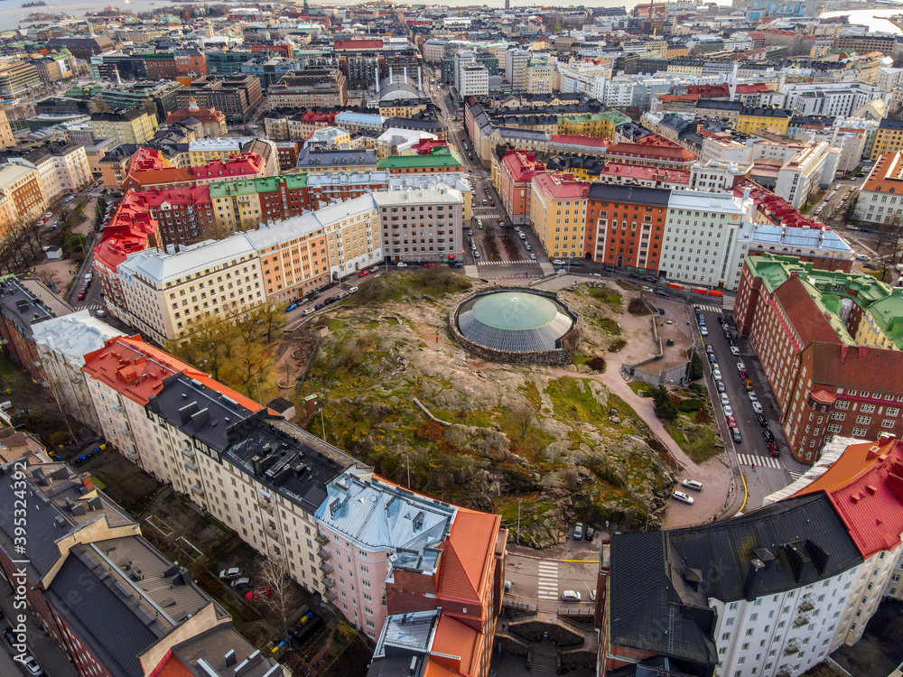 Fototapeta premium Panoramic view of Helsinki