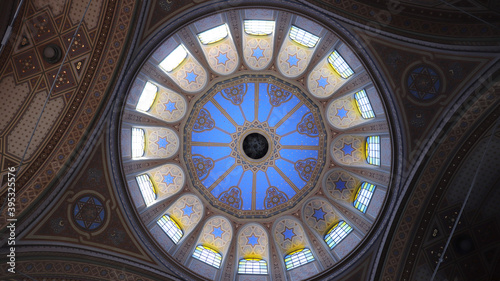 the dome of the great synagogue  oradea