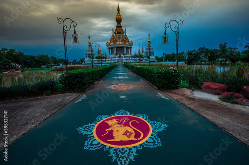 Wat Thung Setthi is one of the most beautiful sculptures in Thailand, Tambon Phra Lap, Amphoe Mueang Khon Kaen, Changwat Khon Kaen, Thailand. photo