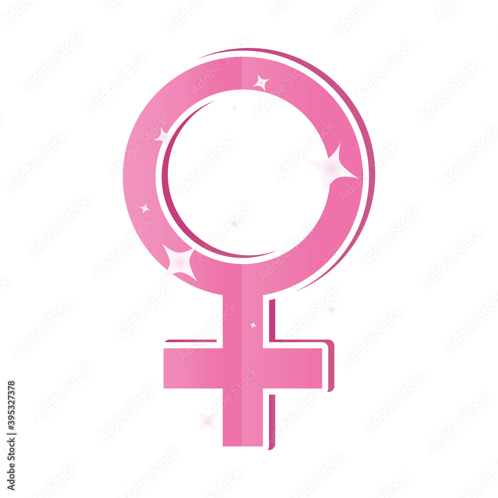 pink female gender symbol icon vector illustration design pink female gender symbol icon vector illustration design