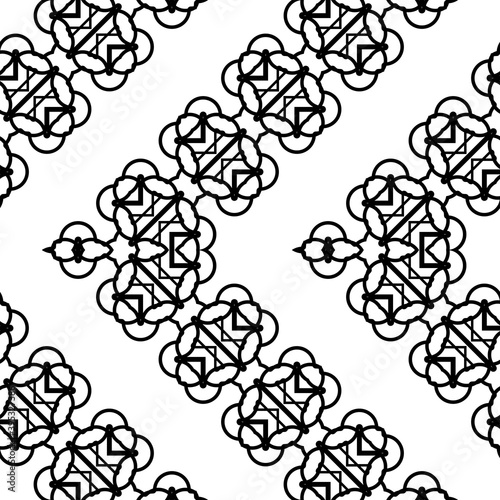 Design seamless zigzag decorative pattern