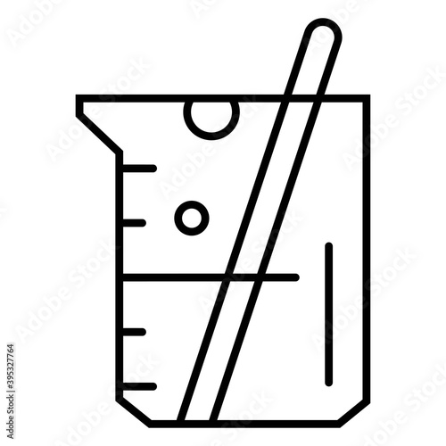 Chemical test tubes icon vector