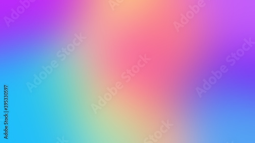 Trendy modern multi-colour soft gradient background