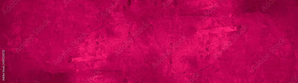Pink black magenta stone concrete paper texture background panorama banner long, with space for text - obrazy, fototapety, plakaty 