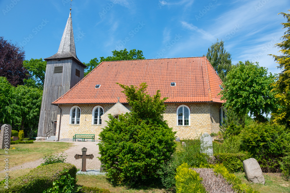Schifferkirche in Arnis, Schleswig-Holstein, Deutschland Schifferkirche in Arnis, Schleswig-Holstein, Deutschland