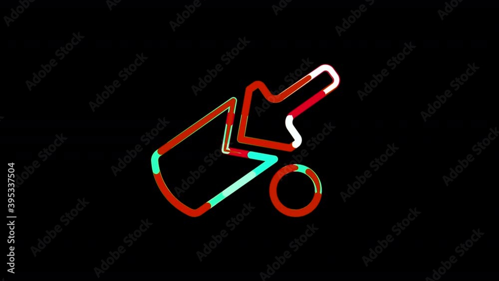 Circles gather in symbol cricket. After it crumbles in a line and moves to the camera. Alpha channel black Circles gather in symbol cricket. After it crumbles in a line and moves to the camera. Alpha channel black