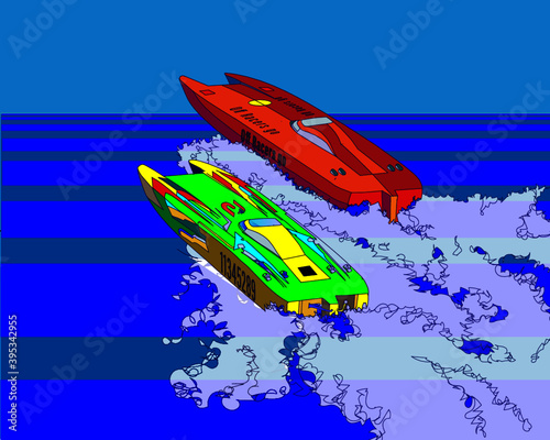 off shore plastic toy