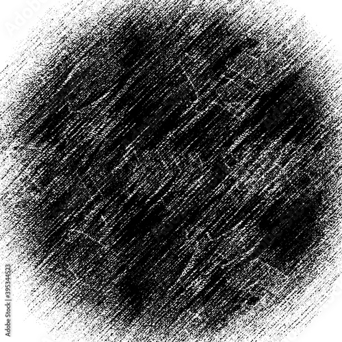 Grunge texture is black and white. Abstract monochrome background. Dirty scratch spot