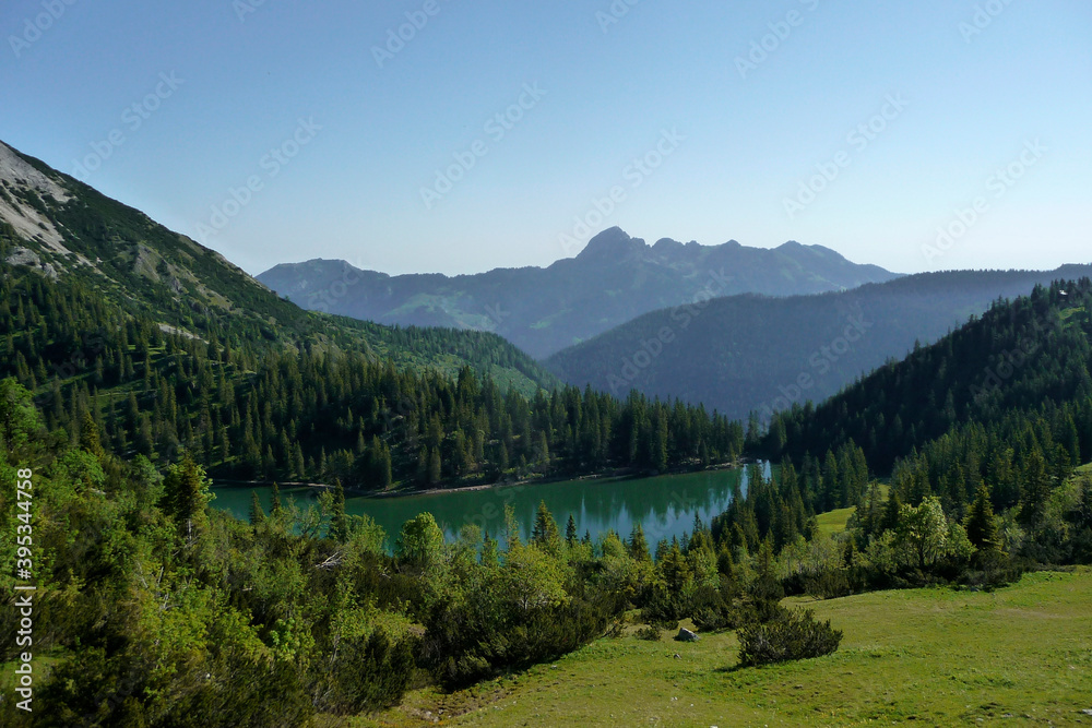 Soinsee lake near Rotwand mountain in Bavaria, Germany