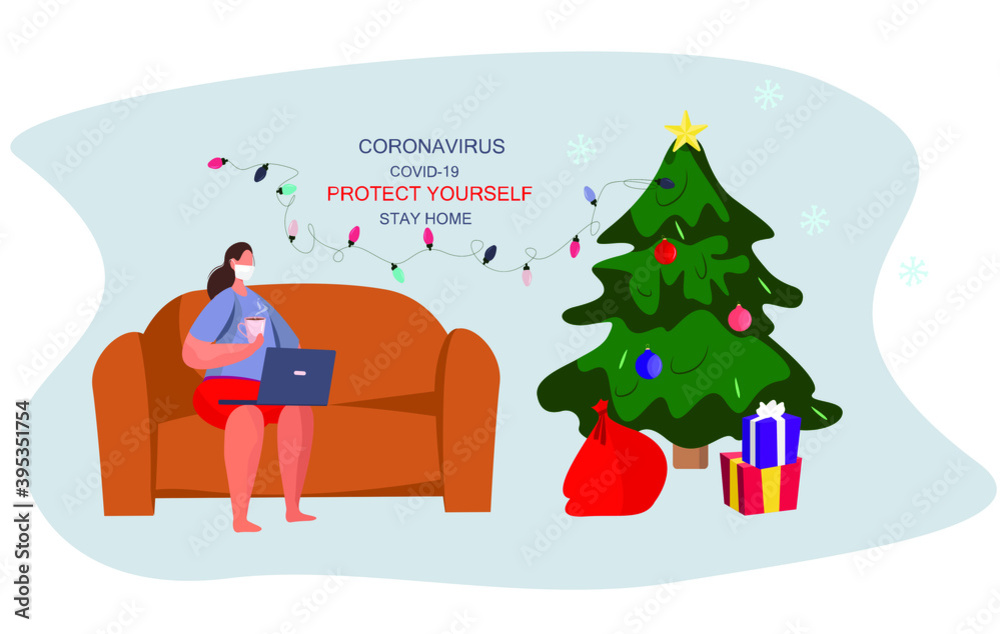 Stay Home During Coronavirus in Christmas