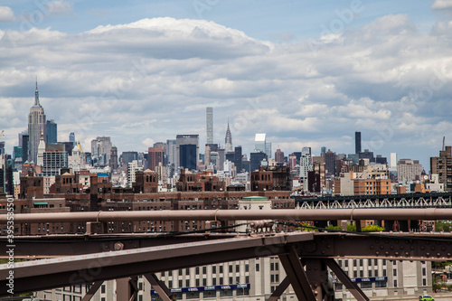 Skyline of New York, Manhattan, from Brooklyn