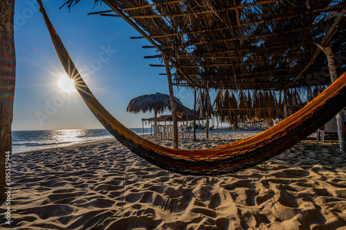 hammock on the beach