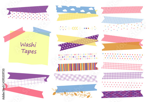 Set of  kawaii washi tape