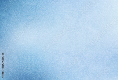 Blue iced window vector illustration