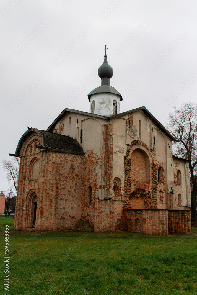 the Church of St. Paraskeva at Yaroslav's court, Veliky Novgorod, autumn 2020