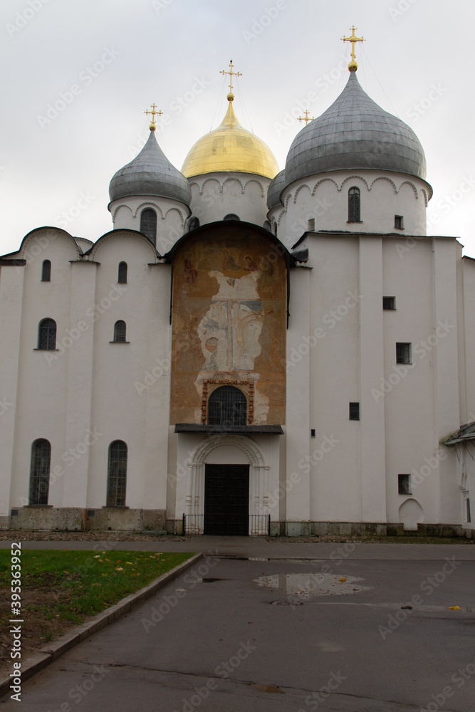 St. Sophia Cathedral, Veliky Novgorod, autumn 2020