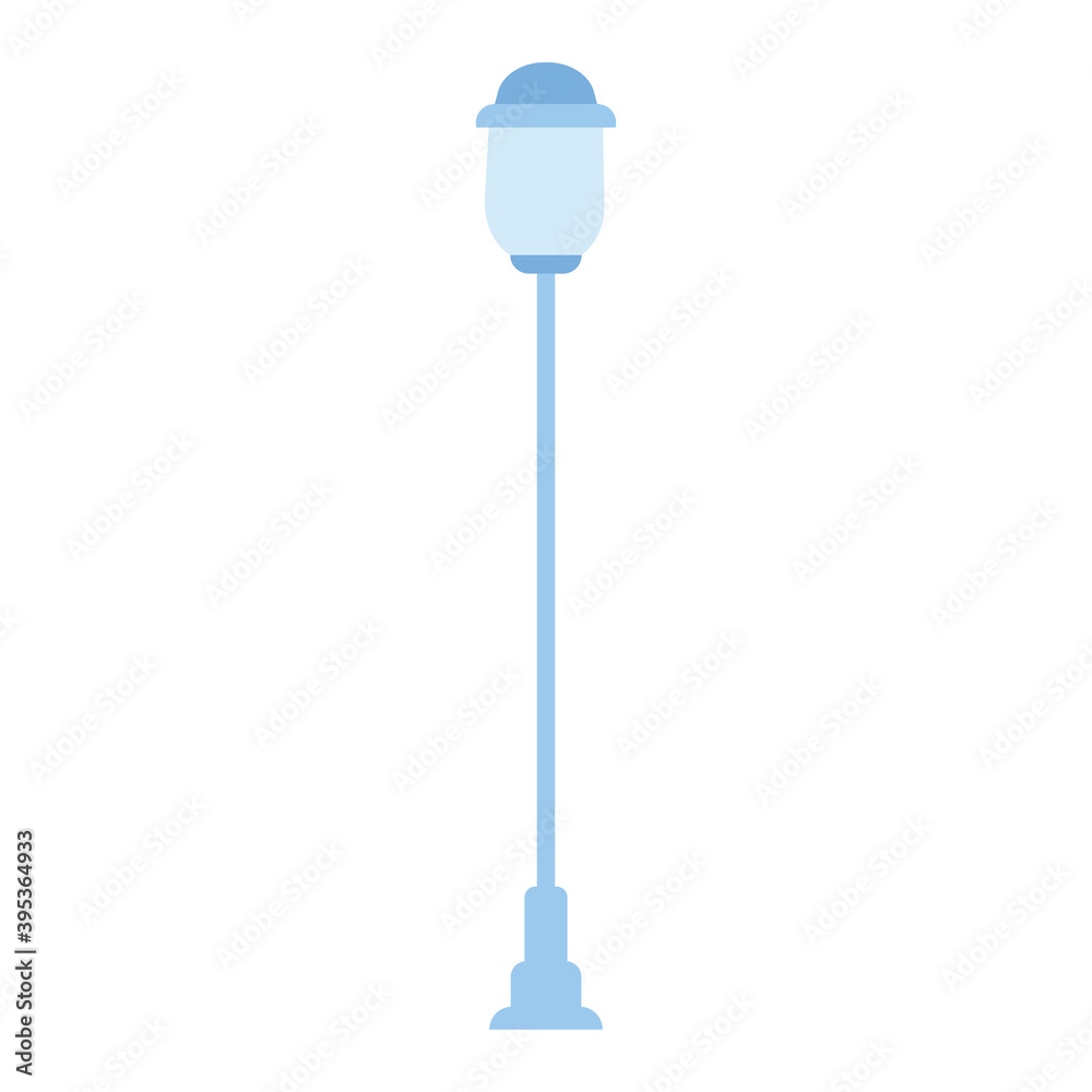 Isolated light pole delivery fast icon- Vector Isolated light pole delivery fast icon- Vector