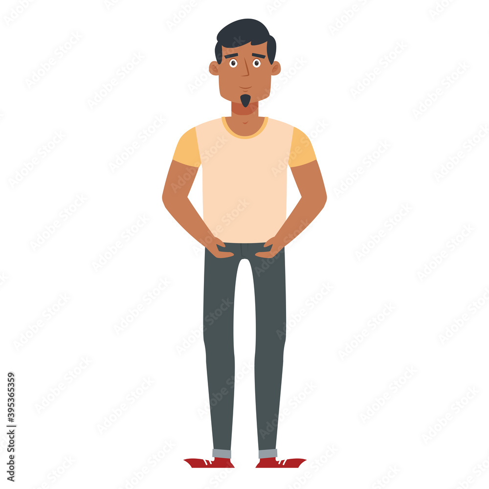 Fototapeta premium Isolated yellow small motorcycle delivery fast icon- Vector