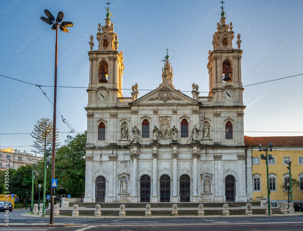 Estrela church in Lisbon
