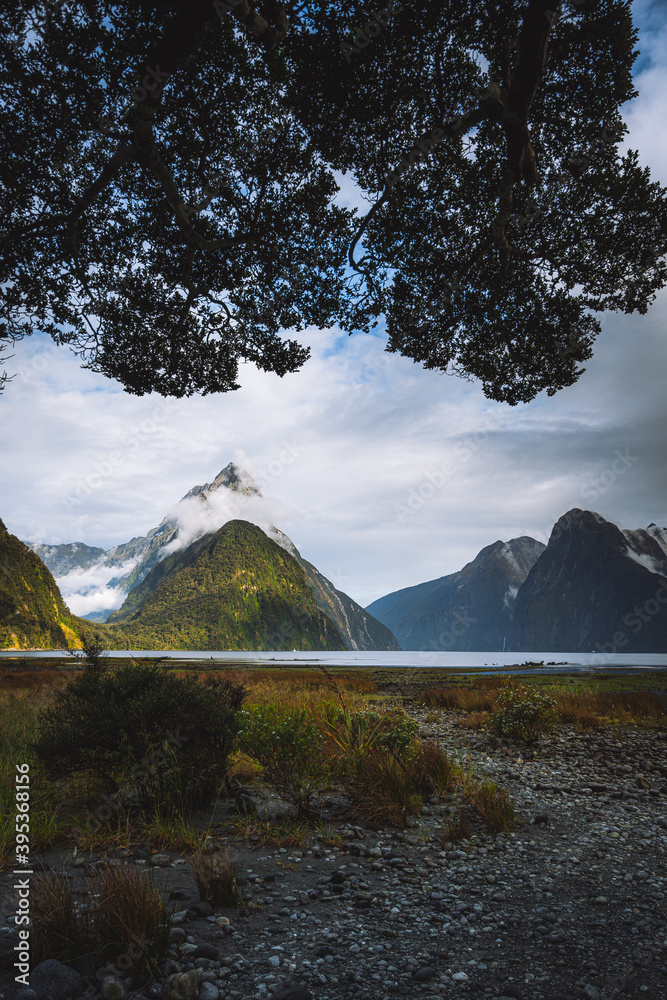 Milford Sound in Fiordland National Park in south island,New Zealand
