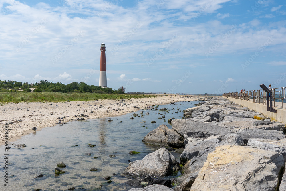 Rocky Pier at the Barnegat Light Rocky Pier at the Barnegat Light