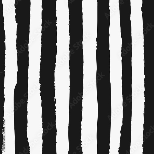 600 px_w logoUniversal unisex black and white seamless repeat pattern with  vertical grunge torn texture jagged vector cabana stripe