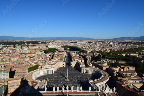 view of vatican and rome