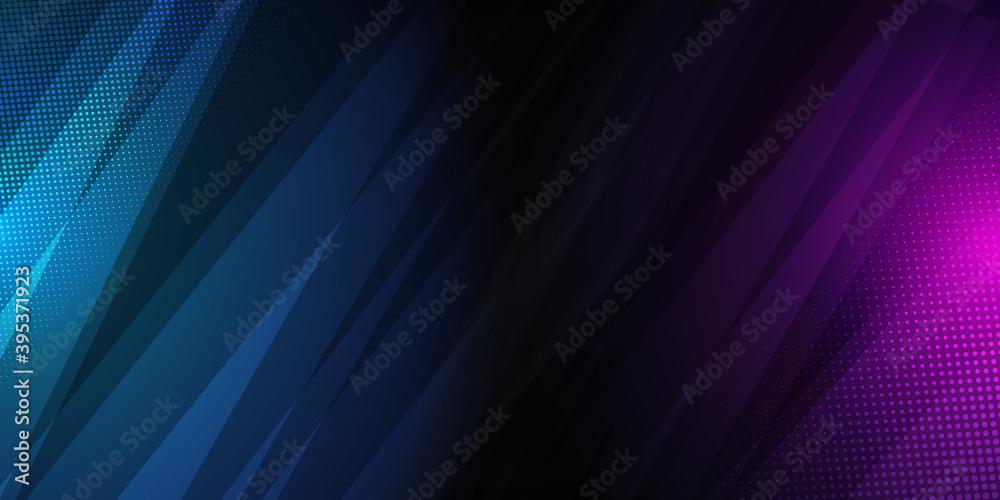 Abstract game background with blue pink light. Suit for e-sport and gaming competitiong. 