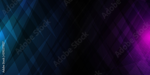 Abstract game background with blue pink light. Suit for e-sport and gaming competitiong. 
