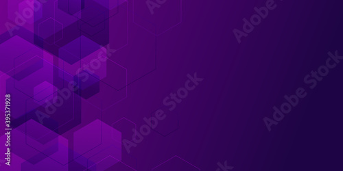 Abstract gaming technology background with black purple color. Vector illustration design for business presentation, banner, cover, web, flyer, card, poster, game, texture, slide, magazine, and ppt