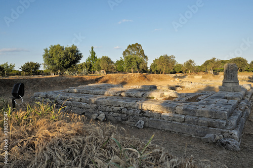Locri, district of Reggio Calabria, Italy, Archaeological area of Locri Epizefiri