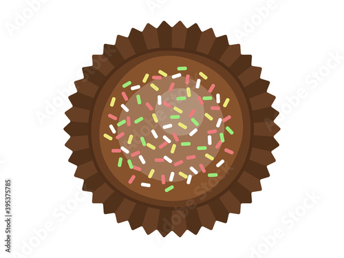 チョコレートスイーツのイラスト