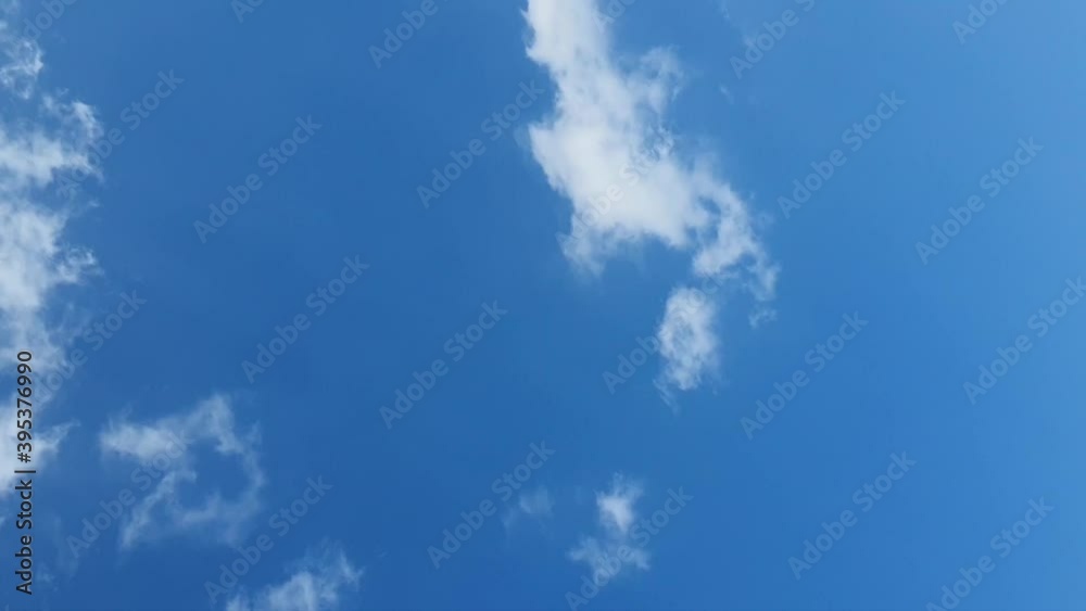 4K Cumulus Clouds Timelapse against blue sky 4K Cumulus Clouds Timelapse against blue sky