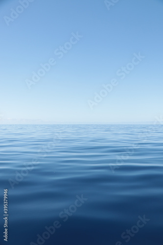 Vertical shot of a blue sea © dx4art
