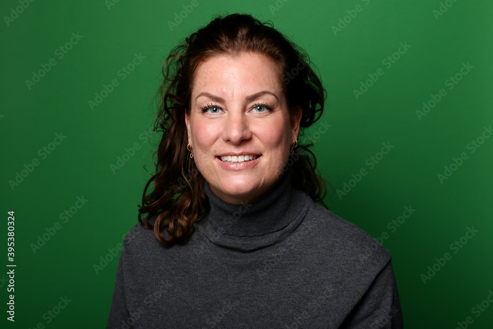 Obraz premium Portrait of a beautiful young woman