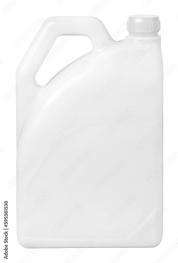 white big plastic canister isolated white big plastic canister isolated