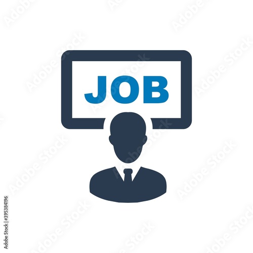Job work icon photo