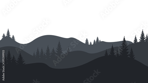 Abstract Background. 4k Background. Vector abstract backgrounds for text  landscape with mountains and hills. Vector illustration