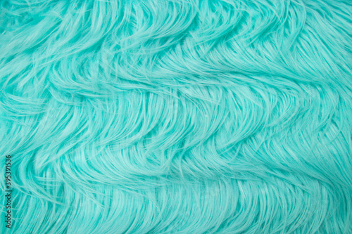 Beautiful green turquoise vintage color trends feather texture background. Wool texture.
