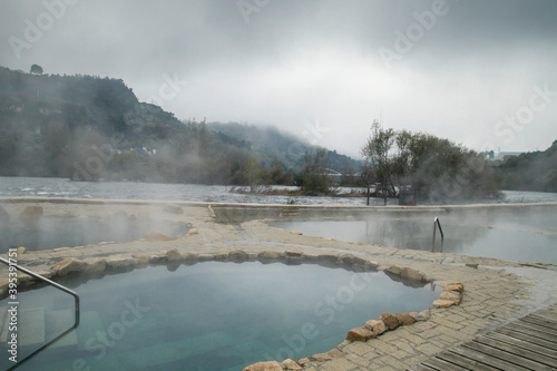 Hot springs in Ourense